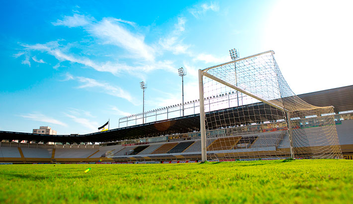 Vista do Estádio Heriberto Hulse, casa do Criciúma
