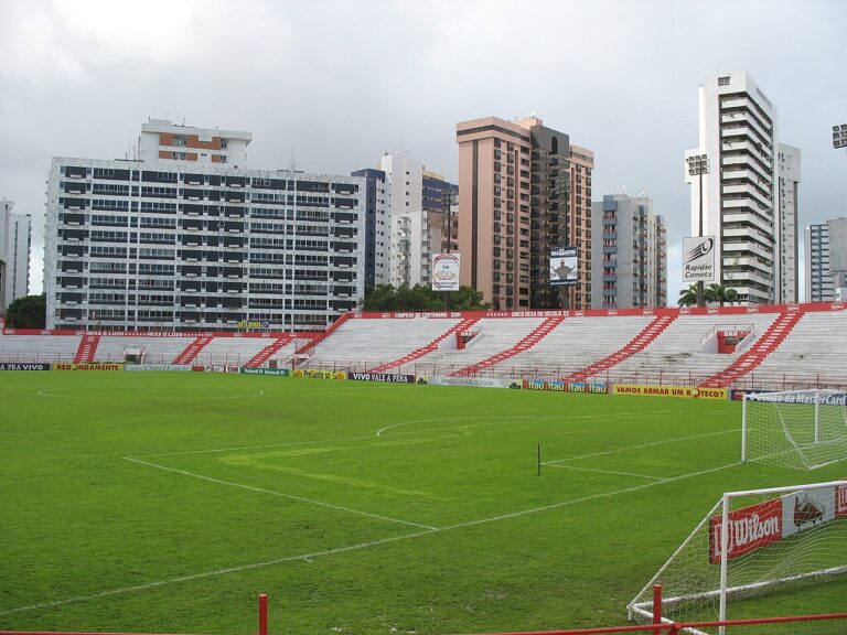Estádio dos Aflitos, casa do Náutico, em Recife