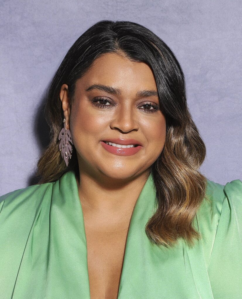 Retrato da cantora Preta Gil