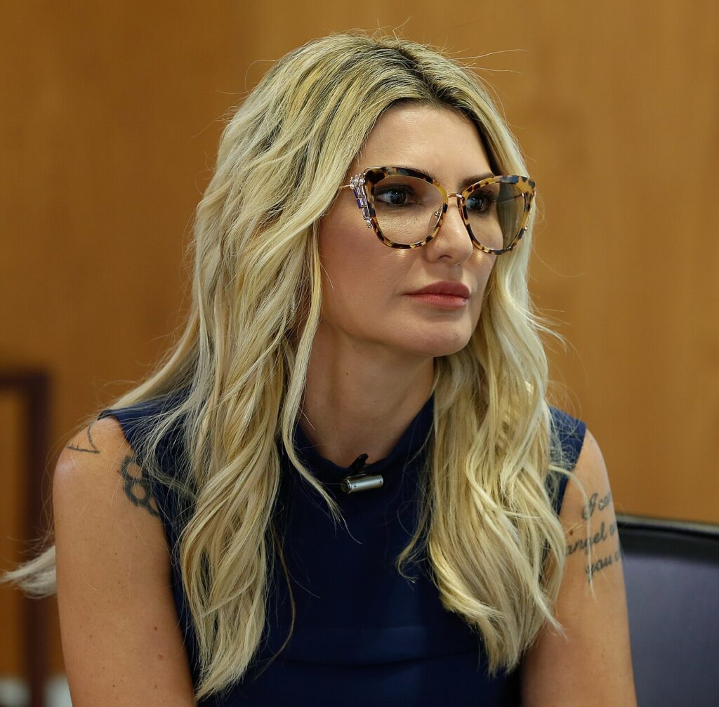 A atriz Antonia Fontenelle em 2019