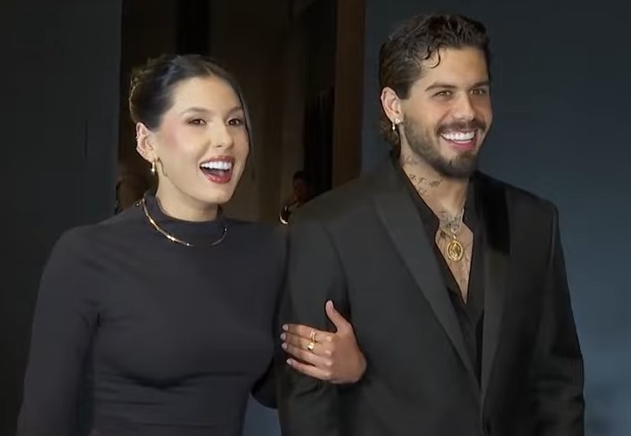 Ana Castela e Zé Felipe lado a lado em aniversário de Marrone, em 2025